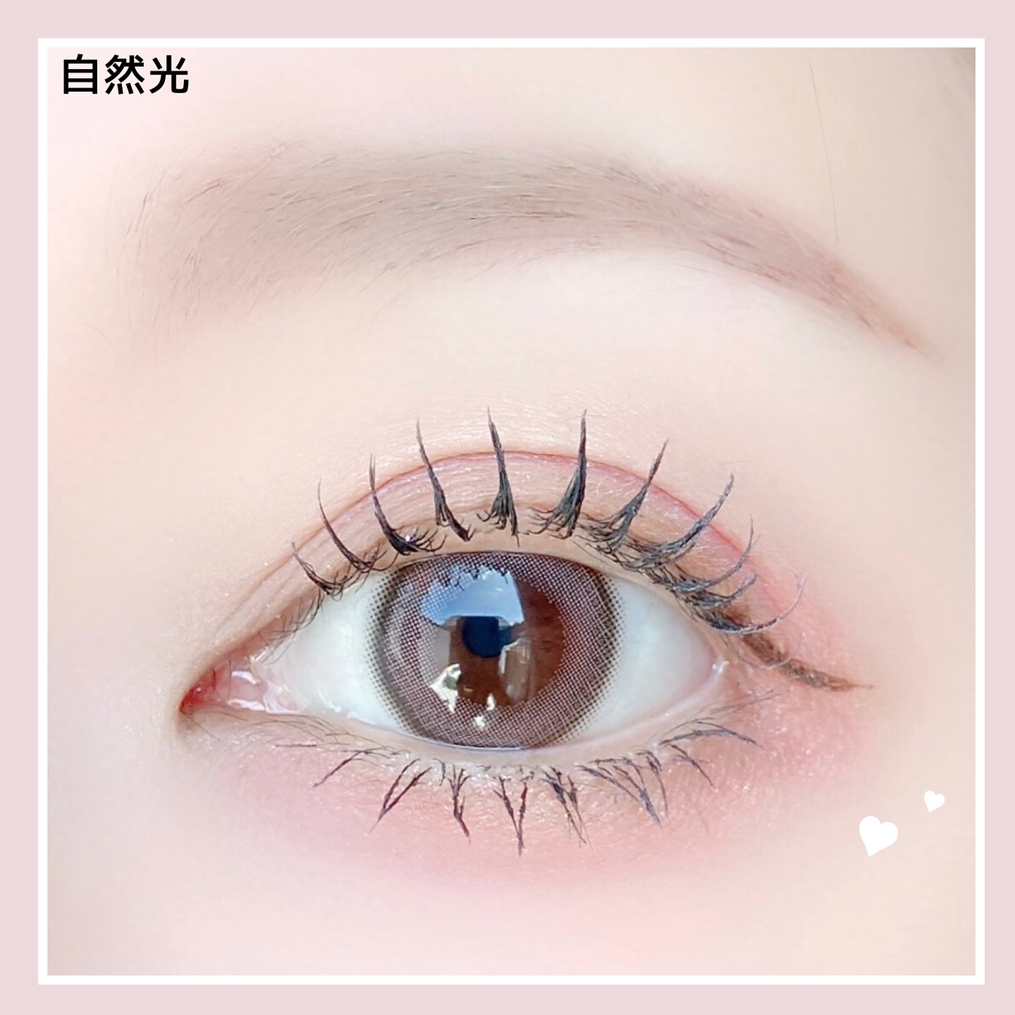 エバーカラーワンデーナチュラル モイストレーベルUV/エバーカラー/ワンデー（１DAY）カラコンを使ったクチコミ（3枚目）