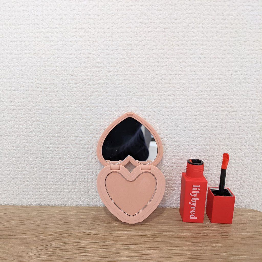 Luv Beam Cheek/lilybyred/パウダーチークを使ったクチコミ（2枚目）