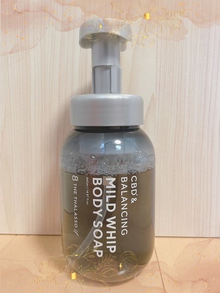 エイトザタラソ ユー CBD&バランシング マイルド泡 ボディソープ/エイトザタラソ/ボディソープを使ったクチコミ(1枚目)