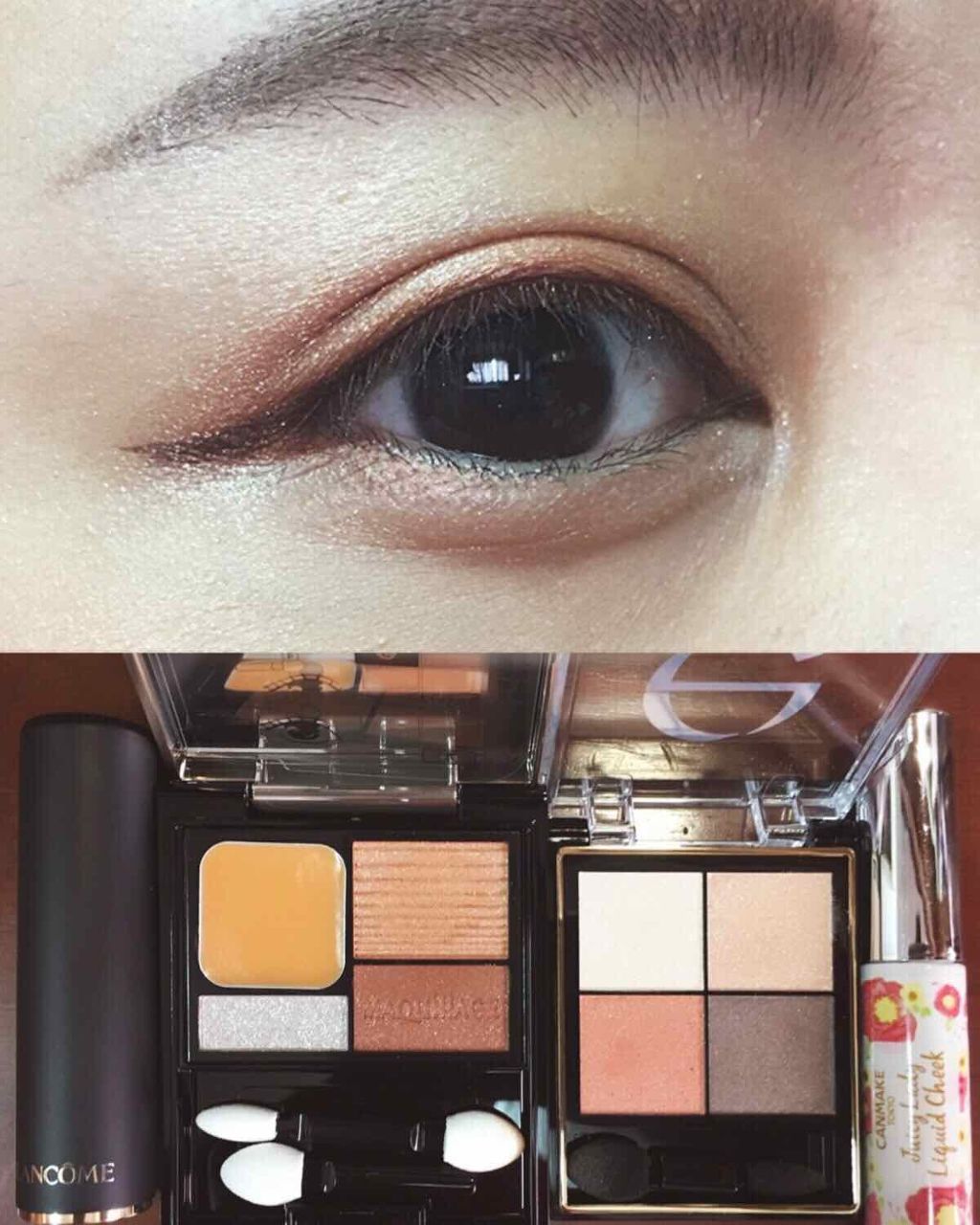 ジューシーレディリキッドチーク/キャンメイク/リキッドチークを使ったクチコミ（1枚目）