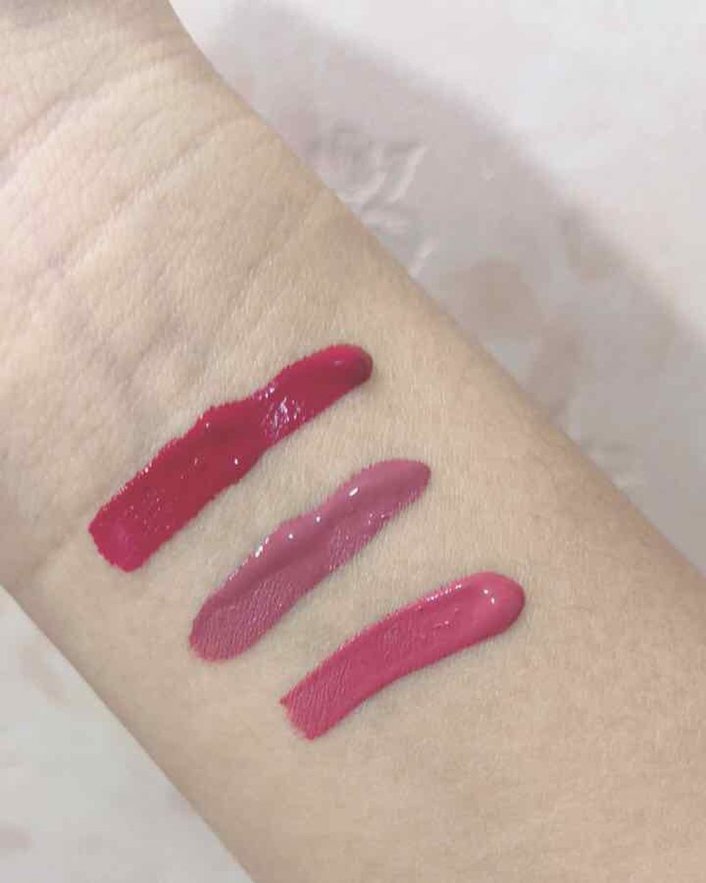 タイニートゥインクル ミニマットシックリップラッカーオーナメント/ETUDE/口紅を使ったクチコミ（2枚目）