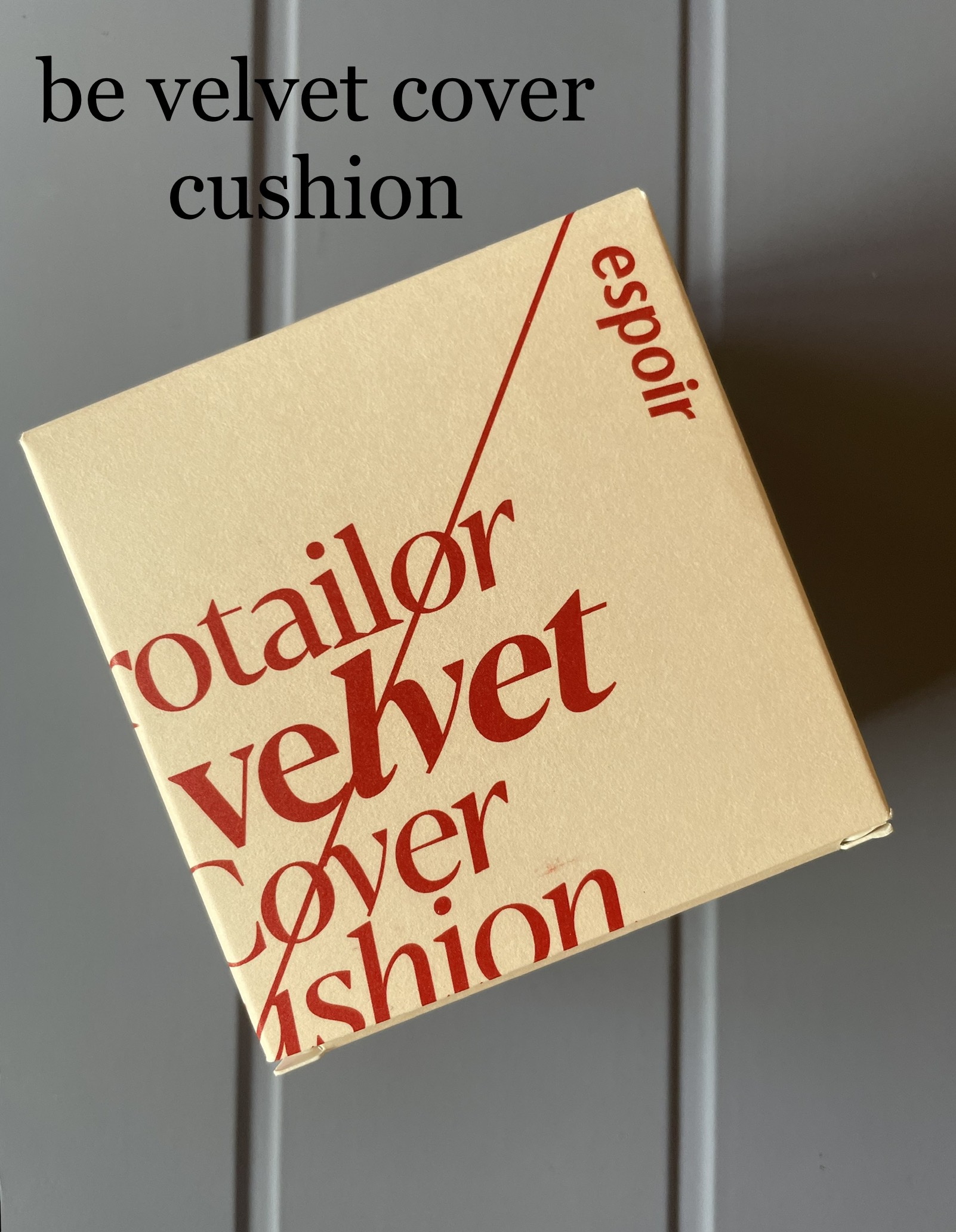 プロテーラービーベルベットカバークッション/espoir/クッションファンデーションを使ったクチコミ（1枚目）