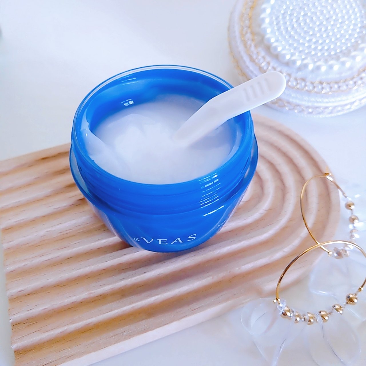 オールインワンジェル（スクアレンジェル）/sVEAS/オールインワン化粧品を使ったクチコミ（3枚目）