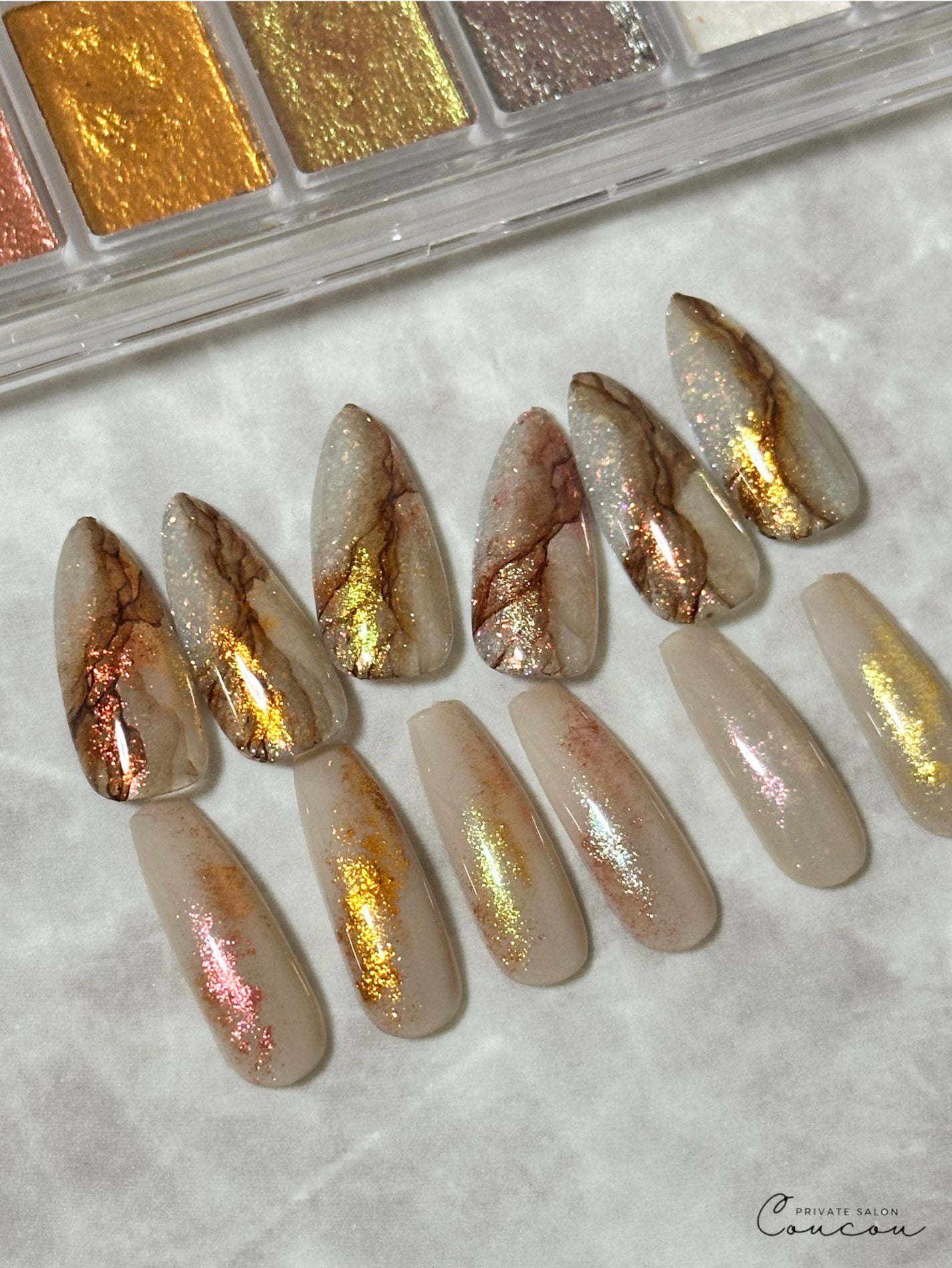 🐒ズボラママみっちゃんの高見えネイル💅 on LIPS 「←他にもたくさん投稿してます@wsptjapan_nailさん..」(1枚目)