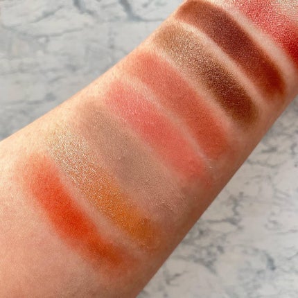 nubian 3 coral/Juvia's Place/アイシャドウパレットを使ったクチコミ(7枚目)