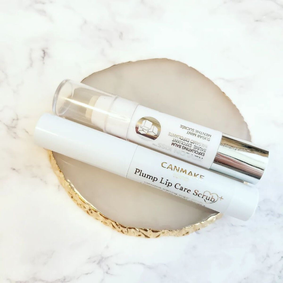 プランプリップケアスクラブ＋/キャンメイク/リップスクラブを使ったクチコミ（2枚目）