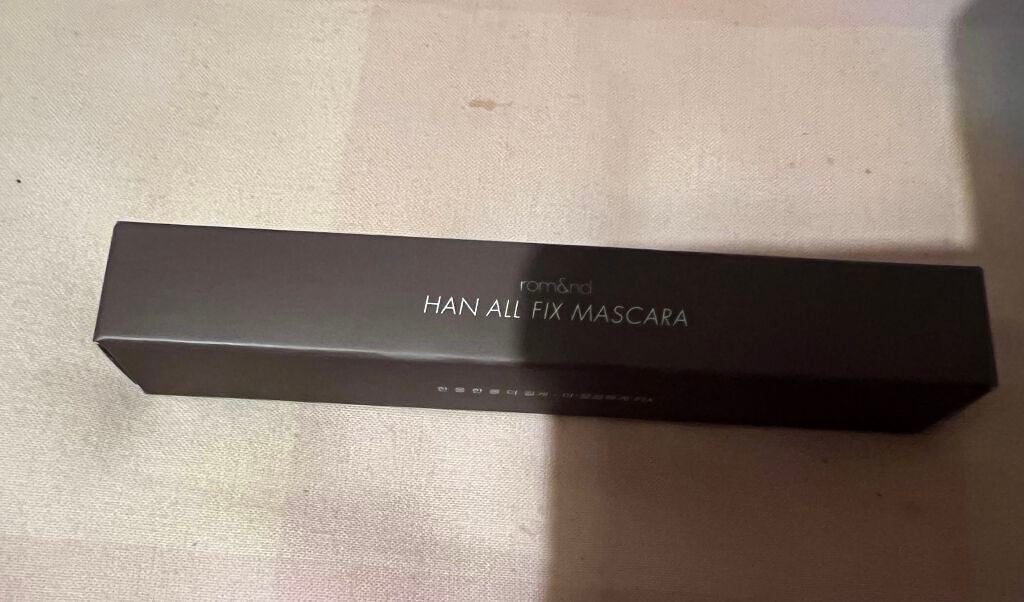 ハンオールフィックスマスカラ/rom&nd/マスカラを使ったクチコミ(1枚目)