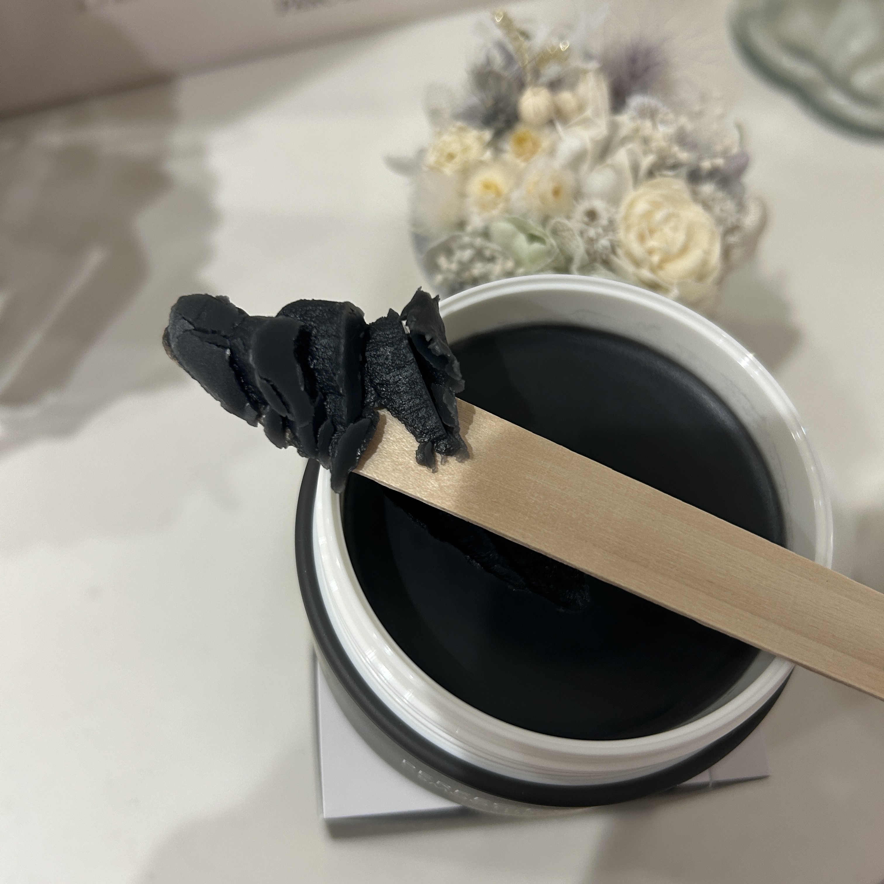 パーフェクトワンフォーカス スムースクレンジングバーム ディープブラック/PERFECT ONE  FOCUS/クレンジングバームを使ったクチコミ（2枚目）