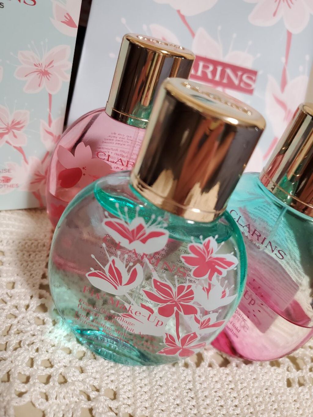 フィックス メイクアップ/CLARINS/ミスト状化粧水を使ったクチコミ(2枚目)