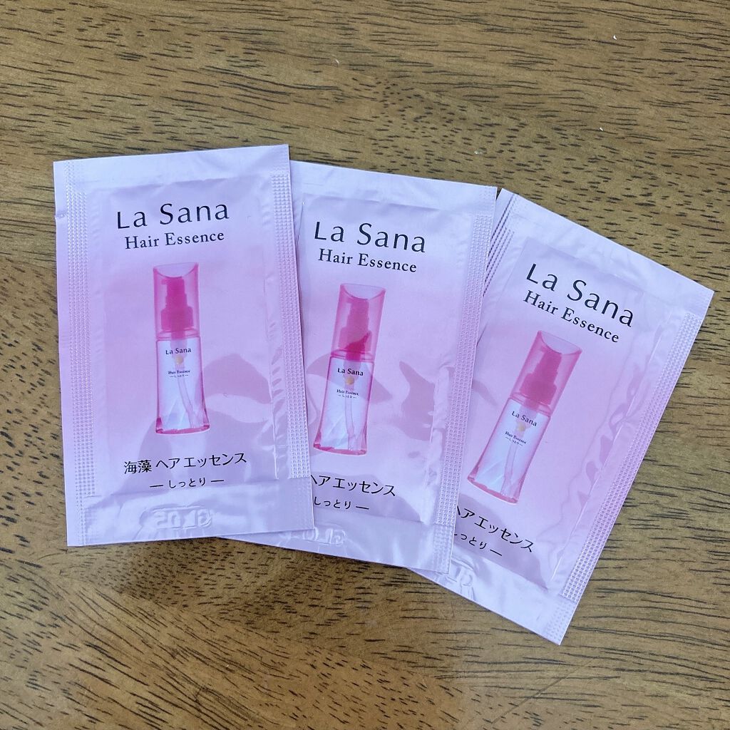 海藻 ヘア エッセンス しっとり/ラサーナ/ヘアオイルを使ったクチコミ（1枚目）
