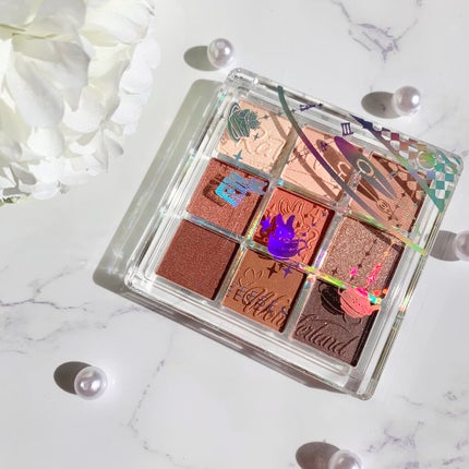 クォーツ 9色アイシャドウパレット(ドリームランドアイシャドウ)/ZEESEA/アイシャドウパレットを使ったクチコミ(7枚目)