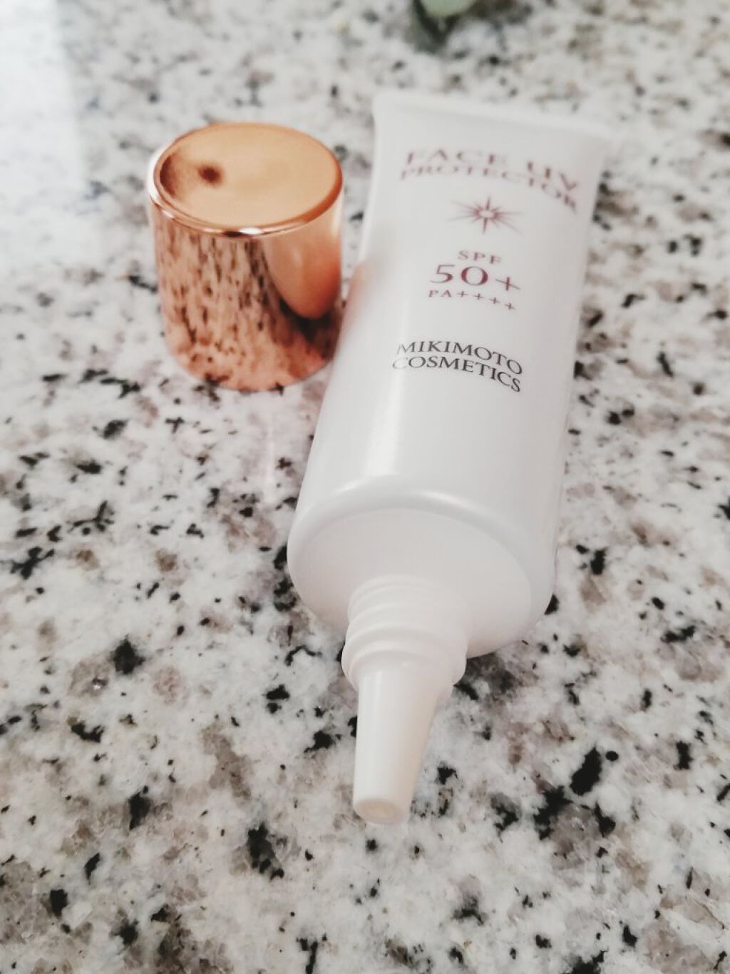 フェイス UVプロテクター/ミキモト コスメティックス/日焼け止めクリームを使ったクチコミ（2枚目）