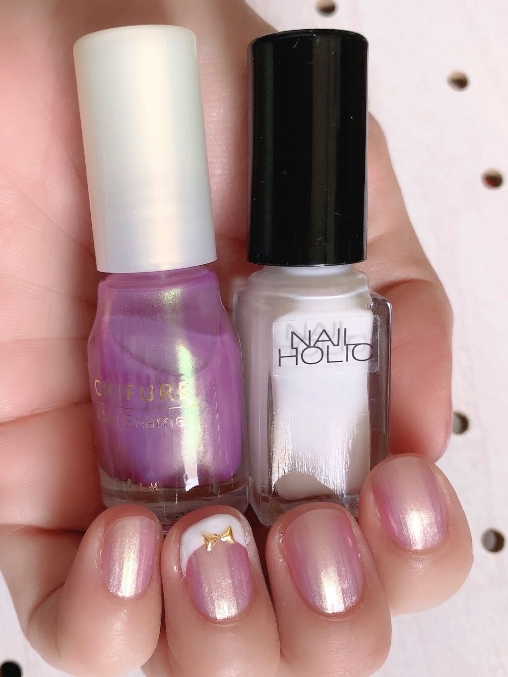 ネイル エナメル/ちふれ/マニキュアを使ったクチコミ（1枚目）