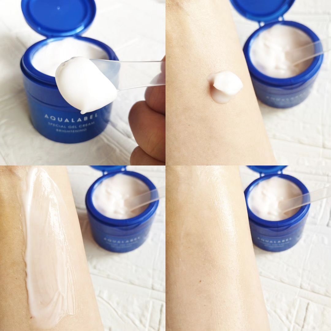 スペシャルジェルクリーム EX （ブライトニング） /アクアレーベル/オールインワン化粧品を使ったクチコミ（2枚目）