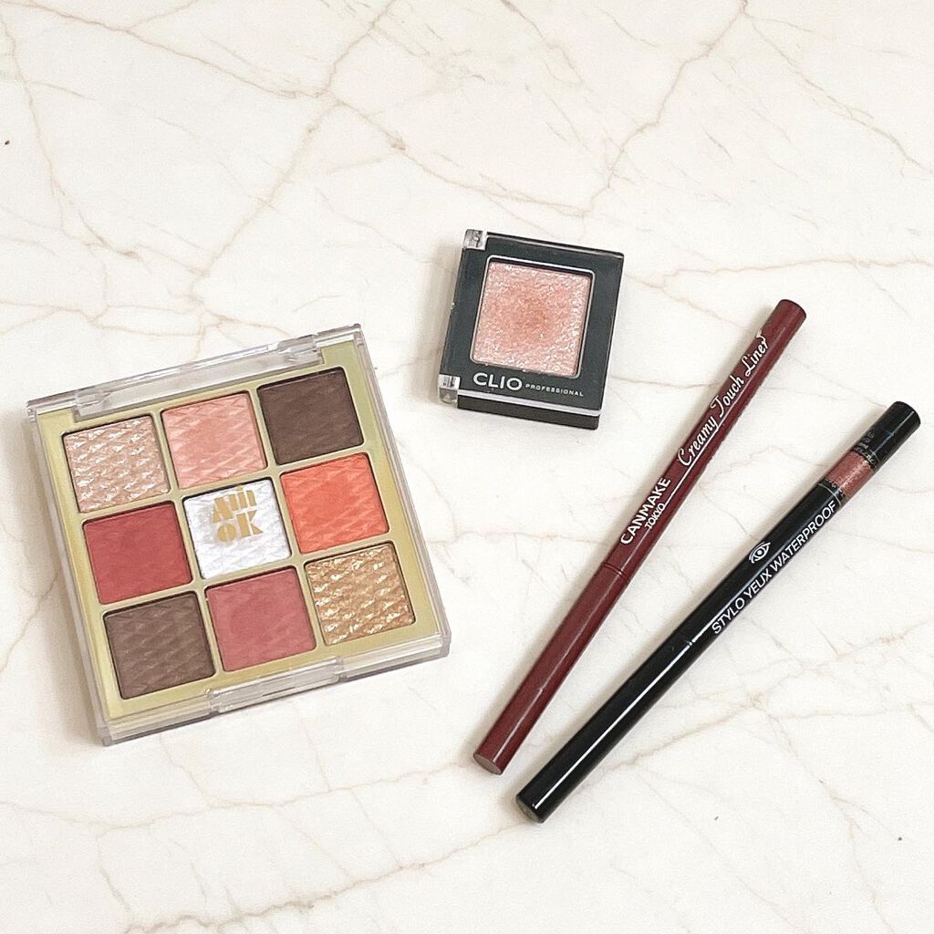 ソフトクレイビームアイシャドウパレット/AMIOK/ジェル・クリームアイシャドウを使ったクチコミ（1枚目）