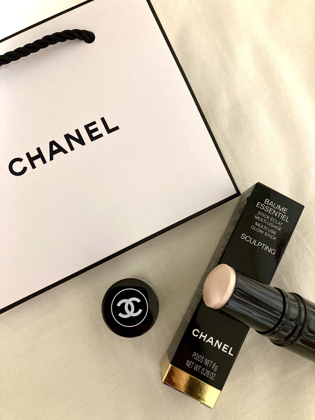 ボーム エサンシエル/CHANEL/スティックハイライトを使ったクチコミ（1枚目）