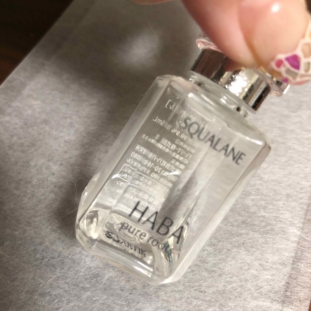 高品位「スクワラン」II/HABA/フェイスオイルを使ったクチコミ(1枚目)