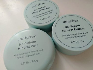 ノーセバム ミネラルパクト N/innisfree/プレストパウダーを使ったクチコミ（2枚目）