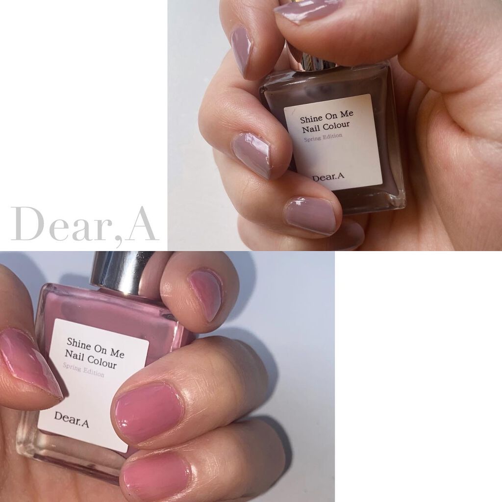 シャインオンミーネイルカラー/Dear.A/マニキュアを使ったクチコミ（2枚目）