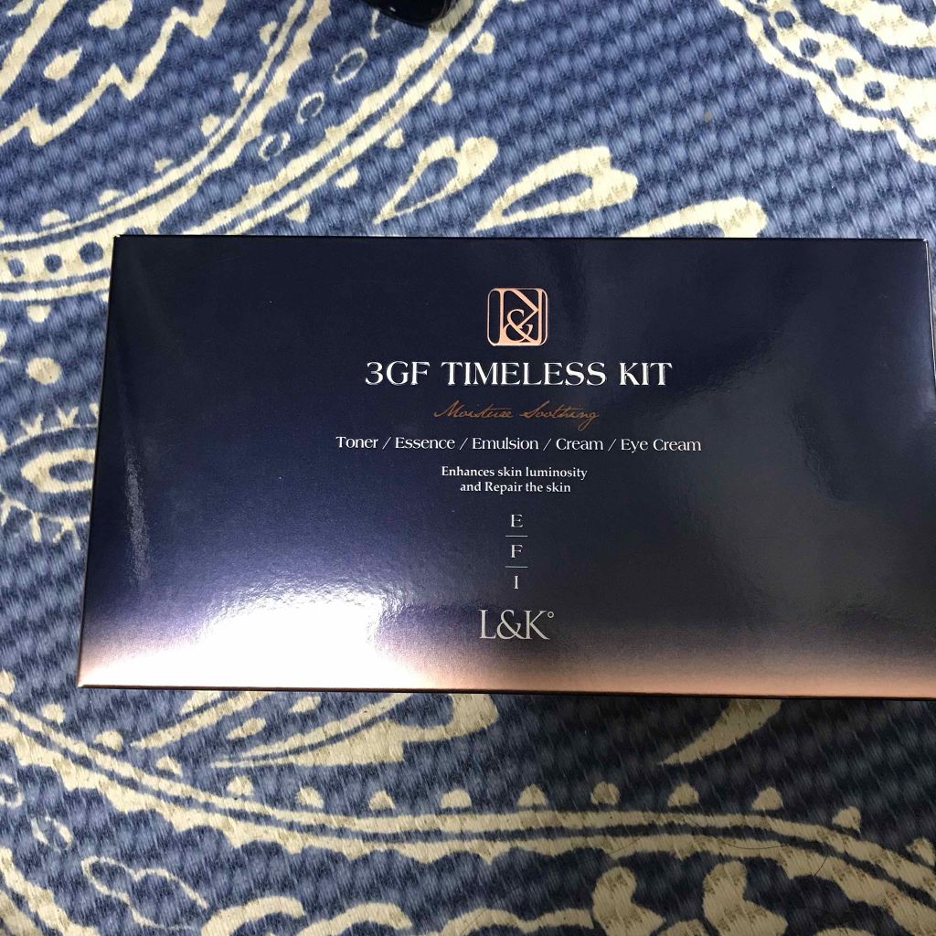3GF TIMELESS KIT/L&K/スキンケアキットを使ったクチコミ(3枚目)
