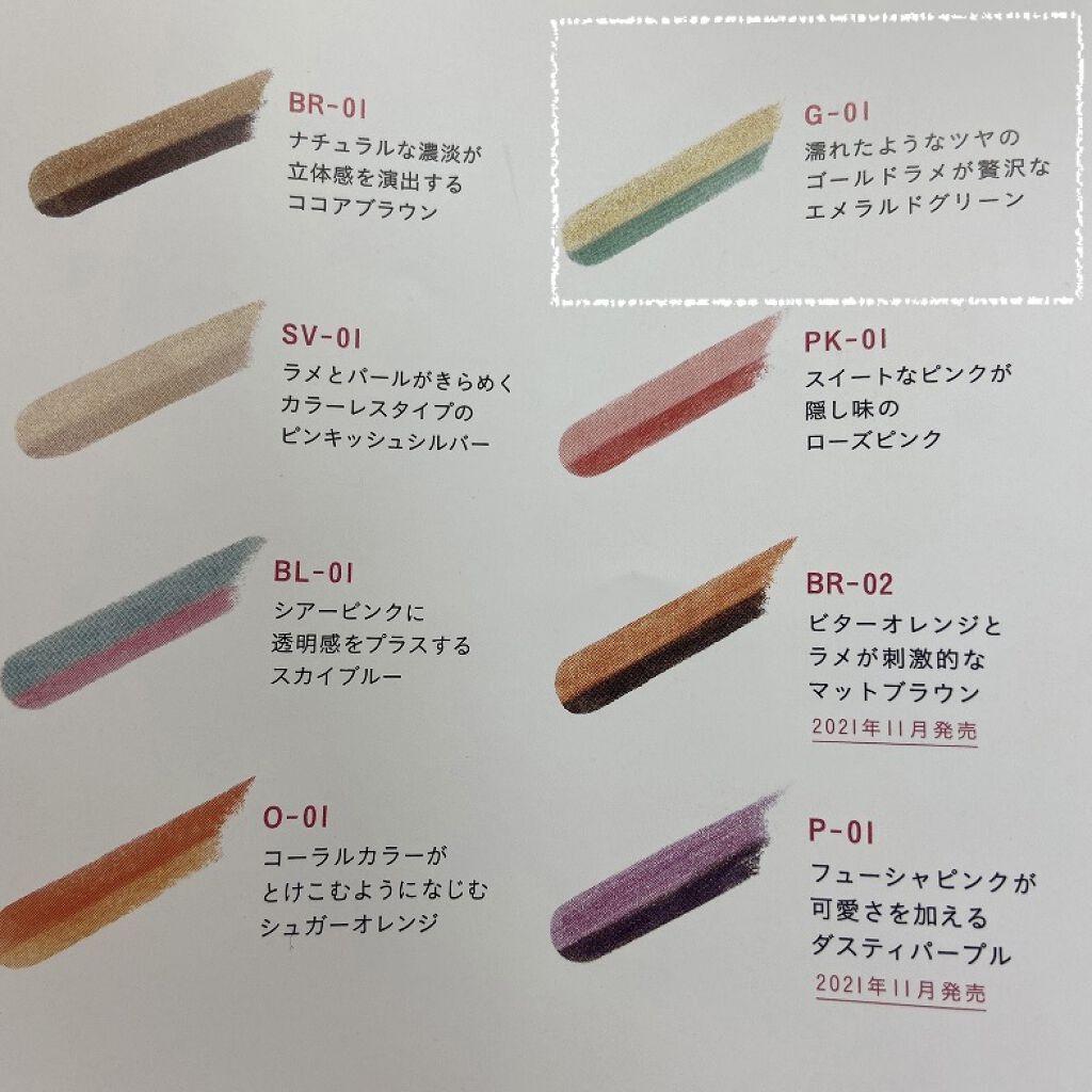 デュアル カラー スティック G-01（エメラルドグリーン）/DAISY DOLL by MARY QUANT/スティックアイシャドウを使ったクチコミ（2枚目）