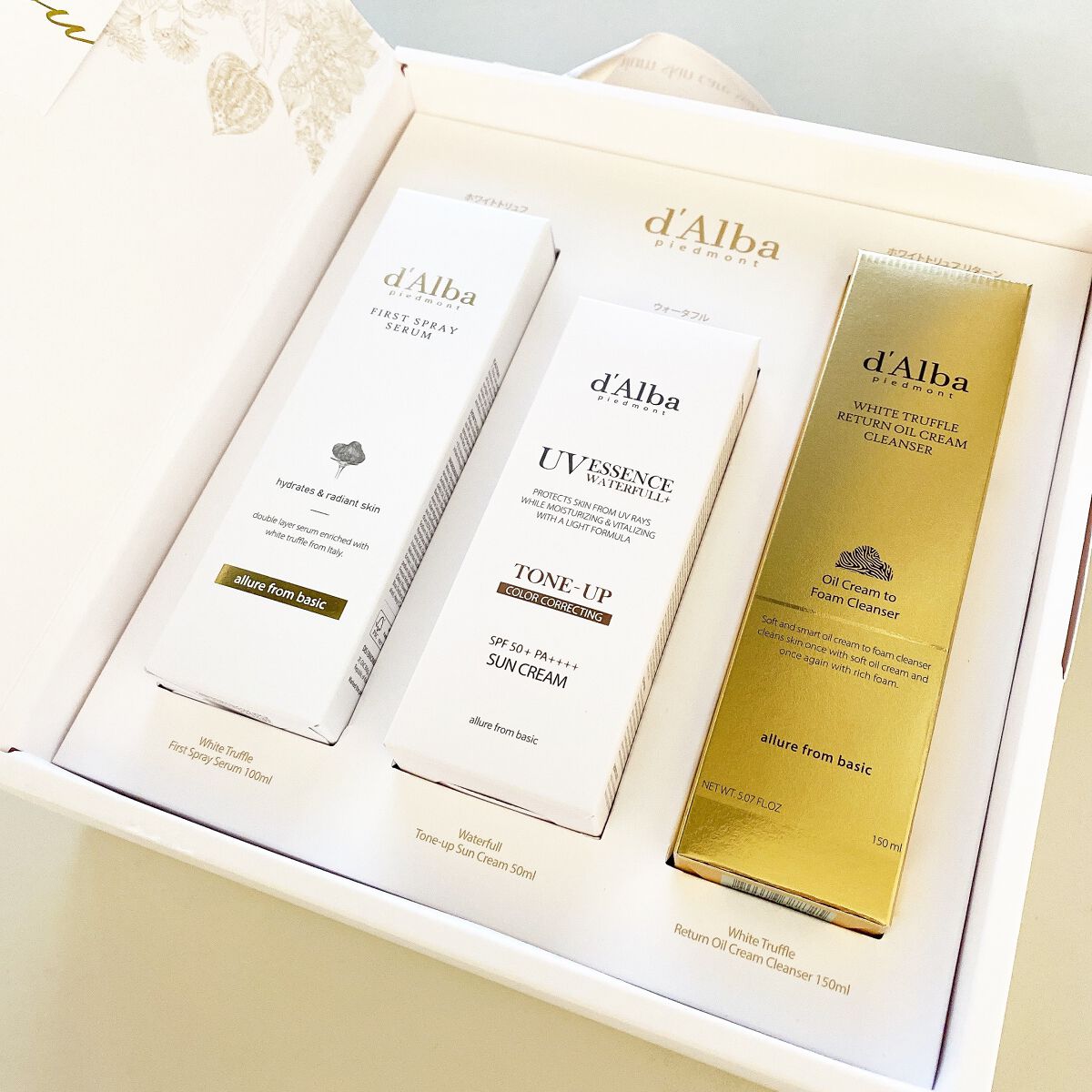 ダルバ ホワイトトリュフファーストスプレーセラム/ダルバ/ミスト状化粧水を使ったクチコミ(3枚目)