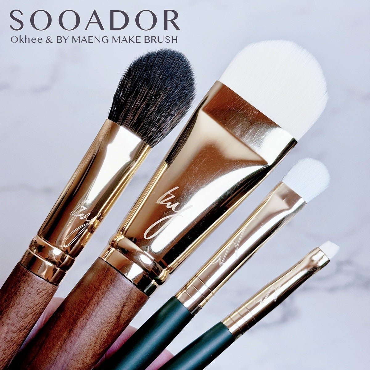 okhee ベースアイシャドウブラシ NUN01/SOOA DOR/メイクブラシを使ったクチコミ(1枚目)