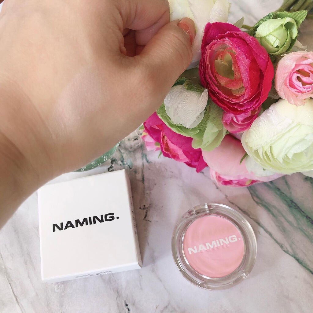 ネーミング フラッフィーパウダーブラッシュ/NAMING./パウダーチークを使ったクチコミ(4枚目)