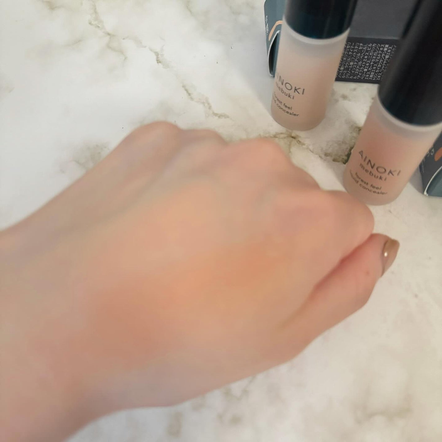 フォレスト フィール リキッド コンシーラー/AINOKI mebuki/リキッドコンシーラーを使ったクチコミ(5枚目)