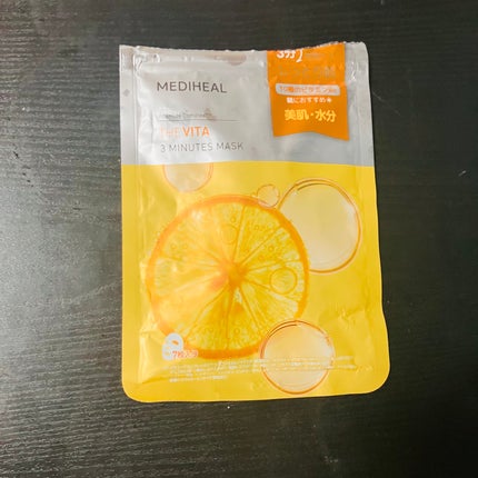 THE ビタ 3ミニッツマスク/MEDIHEAL/シートマスク・パックを使ったクチコミ(1枚目)