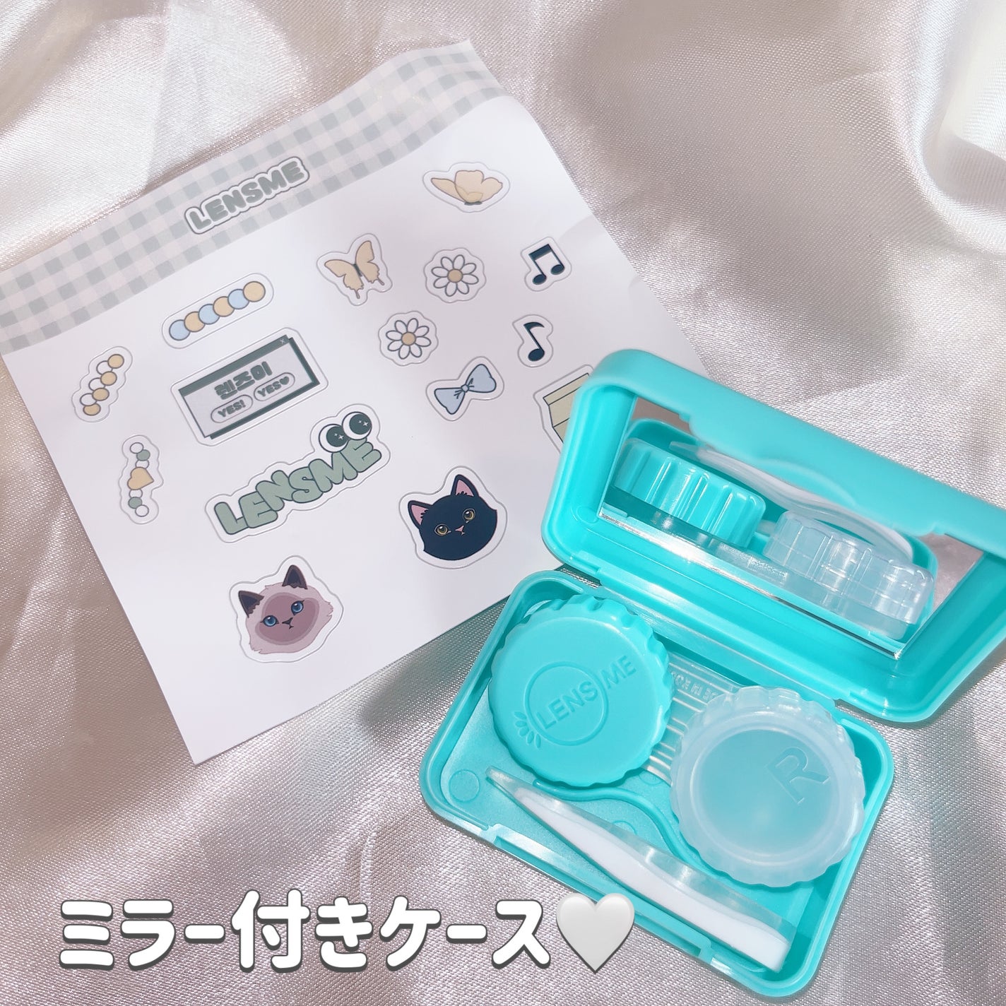 misaki on LIPS 「────────────LENSMEウォーターリングブラウン♥..」(3枚目)