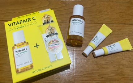 ビタペアC 集中美容液スペシャルセット/ネイチャーリパブリック/美容液を使ったクチコミ(1枚目)