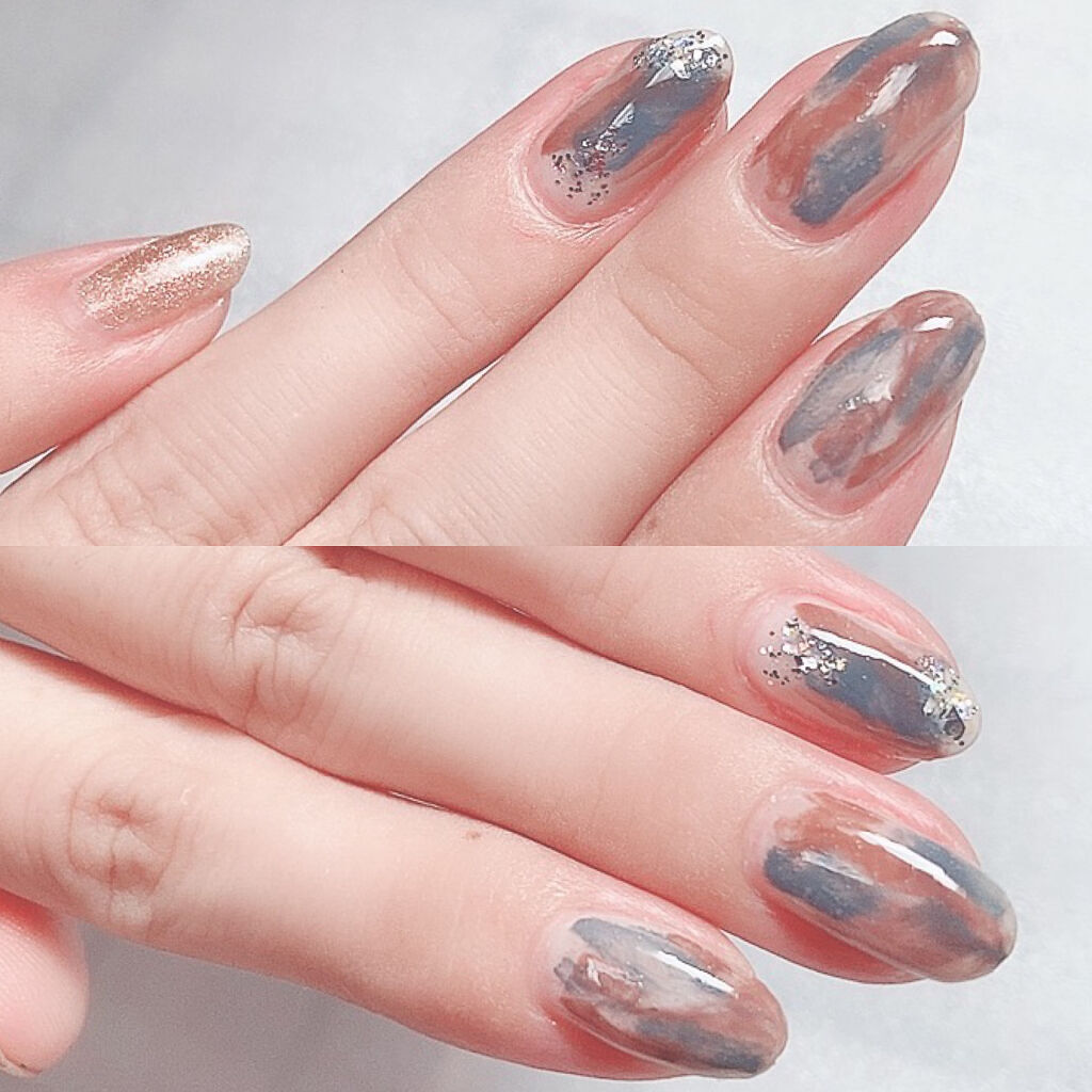 AC クイックドライベース＆ハードナー/AC MAKEUP/ネイルベースコートを使ったクチコミ（3枚目）