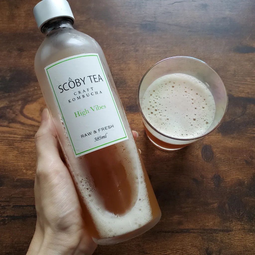 生コンブチャ/SCOBY TEA /コンブチャを使ったクチコミ（1枚目）