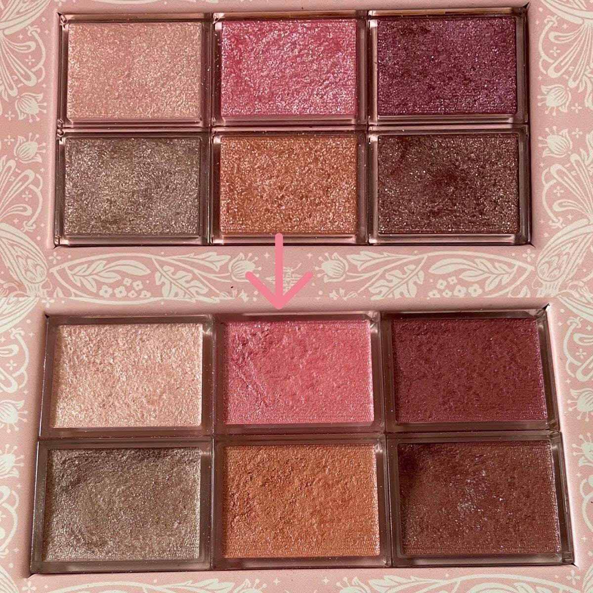 【旧品】パーフェクトスタイリストアイズ/キャンメイク/アイシャドウパレットを使ったクチコミ(5枚目)