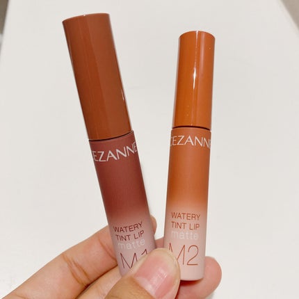 ウォータリーティントリップ マット/CEZANNE/リップティントを使ったクチコミ(1枚目)