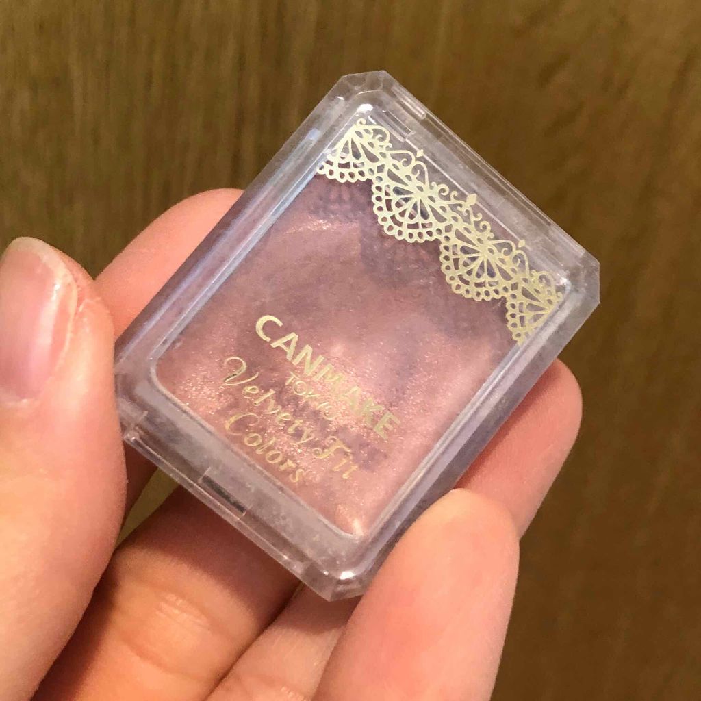 ベルベッティフィットカラーズ/キャンメイク/ジェル・クリームアイシャドウを使ったクチコミ(1枚目)