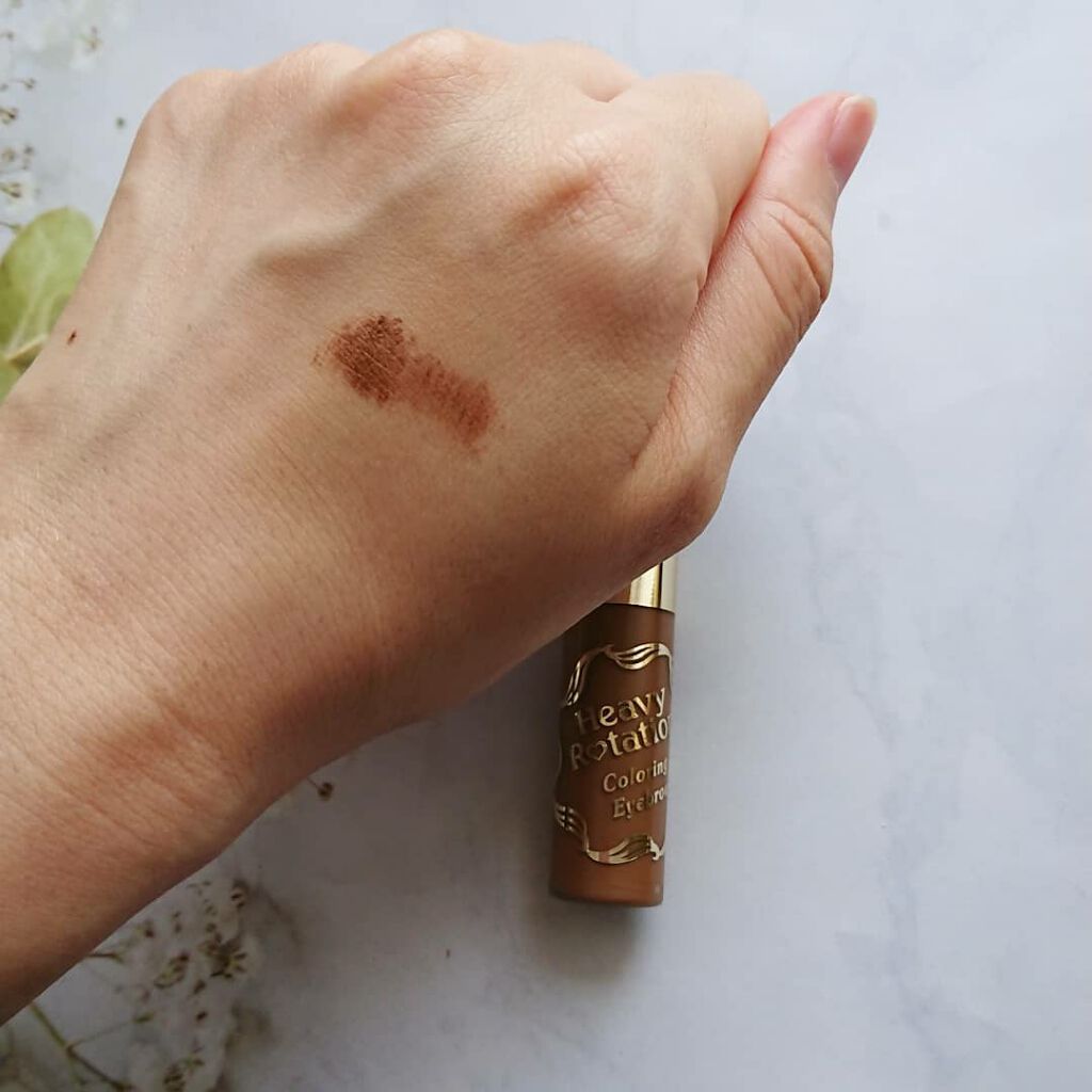 カラーリングアイブロウ/ヘビーローテーション/眉マスカラを使ったクチコミ(2枚目)