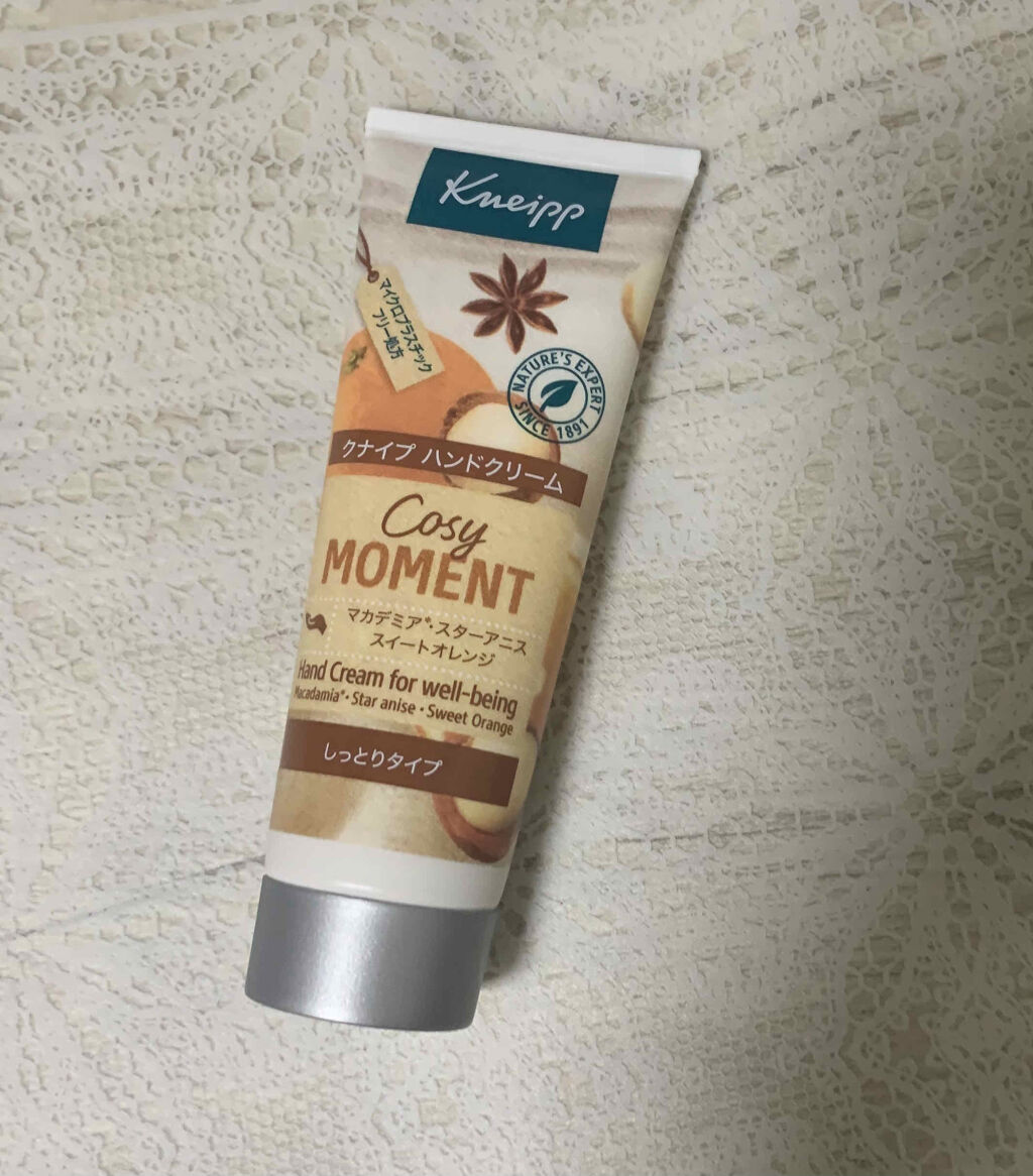 ハンドクリーム コージーモーメント/クナイプ/ハンドクリームを使ったクチコミ（1枚目）