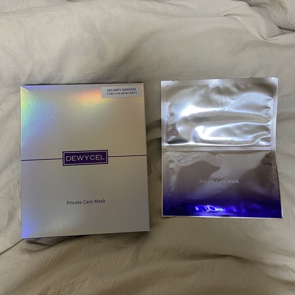 デュイセル プライベートケアマスク/DEWYCEL/シートマスク・パックを使ったクチコミ（1枚目）