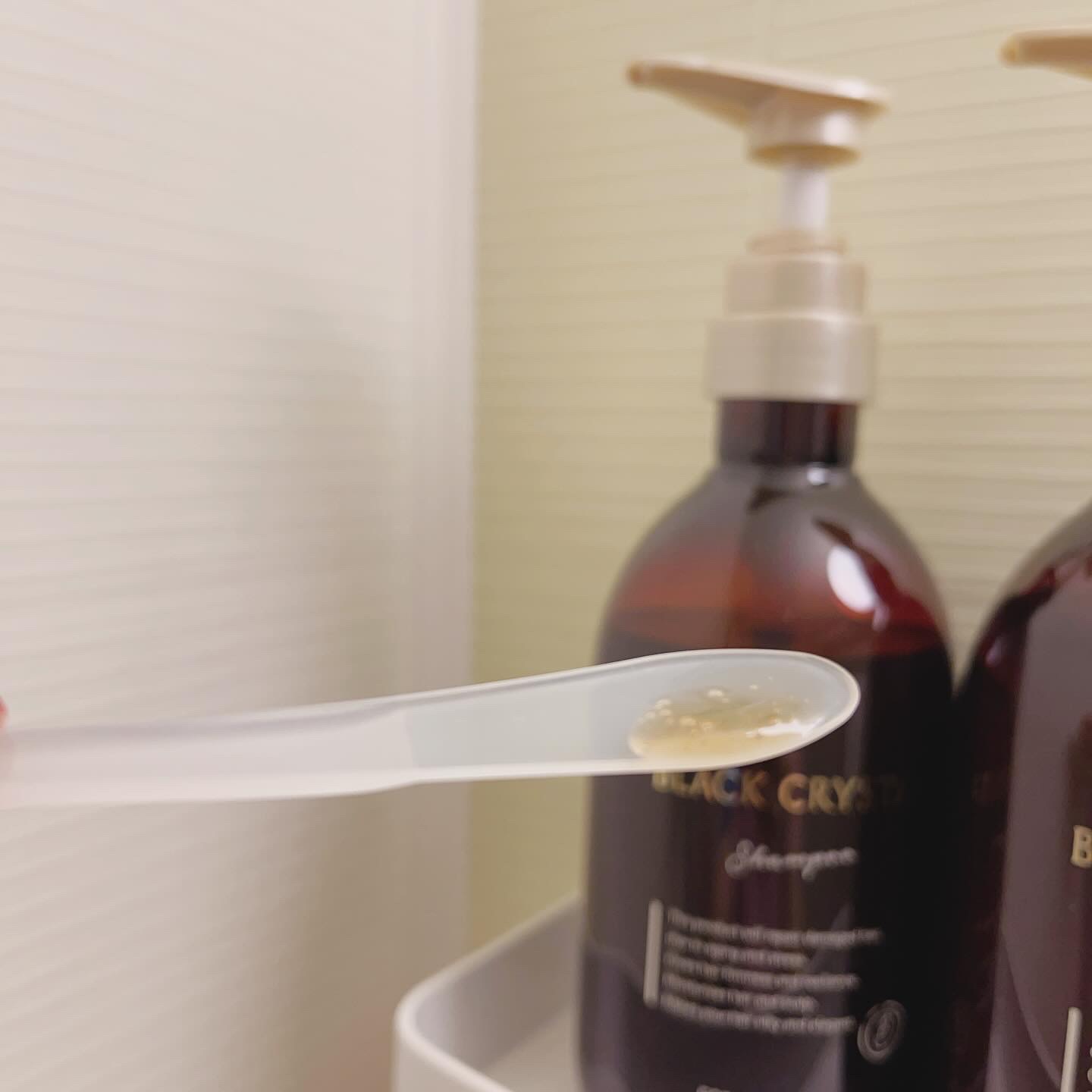 ニュートラルケアミスト/BLACK CRYSTAL/アウトバストリートメントを使ったクチコミ（2枚目）