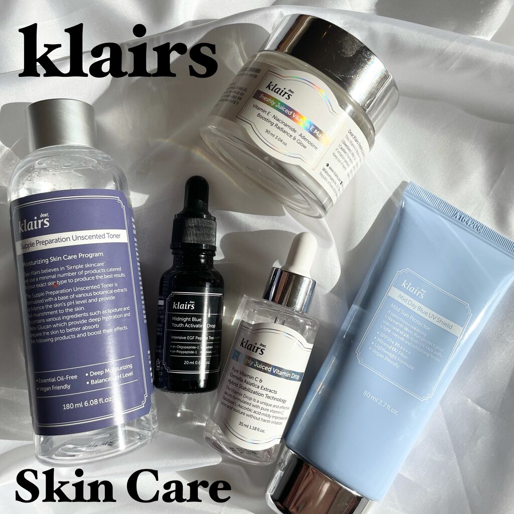 ミッドデイブルーUVシールドSPF50+PA++++/Klairs/日焼け止め・UVケアを使ったクチコミ（1枚目）