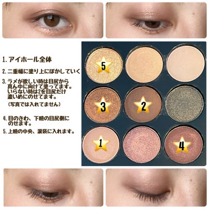 スモール アイシャドウ×9/M・A・C/アイシャドウパレットを使ったクチコミ(2枚目)