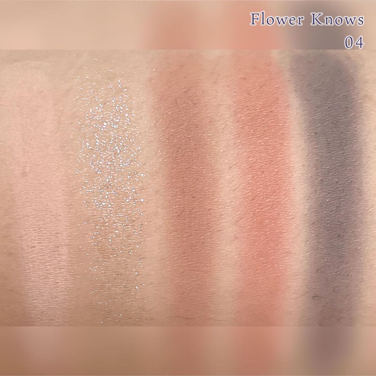 ストロベリーロココ アイシャドウパレット/FlowerKnows/アイシャドウパレットを使ったクチコミ（2枚目）