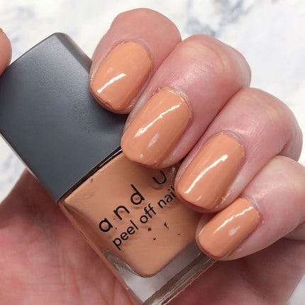 and U ピールオフマニキュア/3COINS/マニキュアを使ったクチコミ(5枚目)