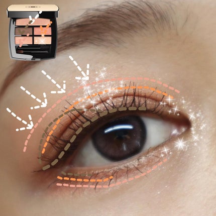 レ ベージュ パレット ルガール/CHANEL/アイシャドウパレットを使ったクチコミ(3枚目)