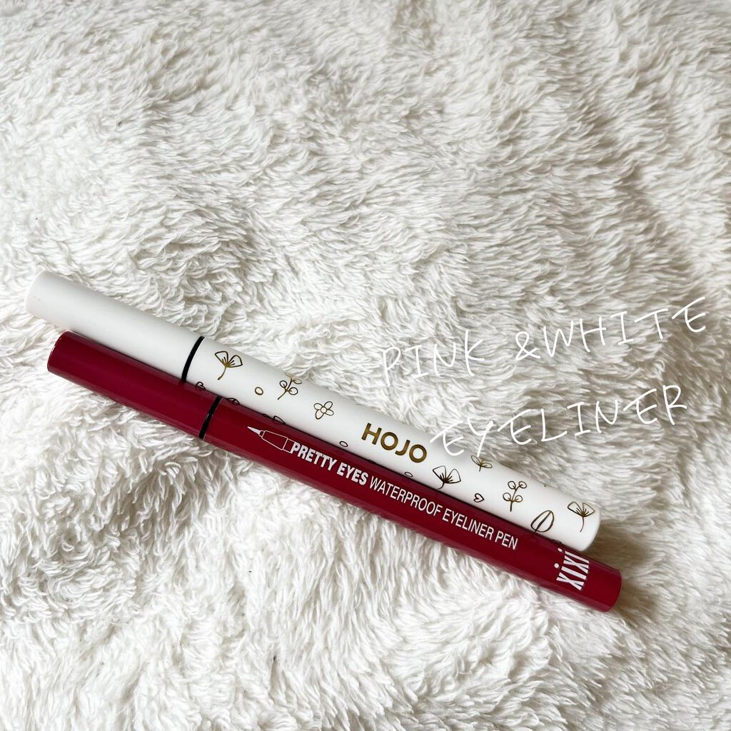 PRETTY EYES 102ローズパープル/xixi/リキッドアイライナーを使ったクチコミ（1枚目）