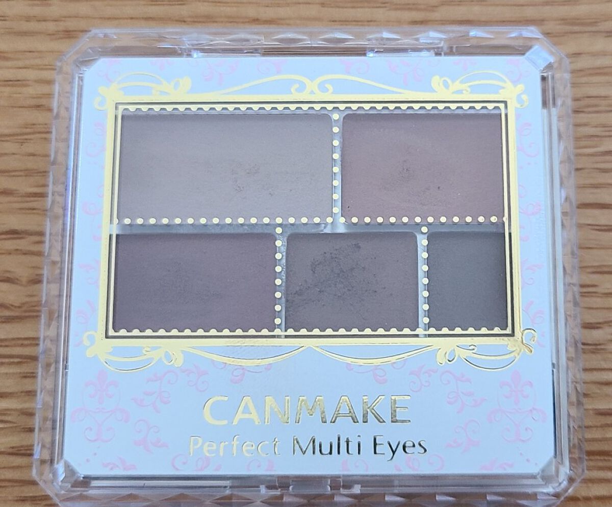 パーフェクトマルチアイズ/キャンメイク/アイシャドウパレットを使ったクチコミ（1枚目）