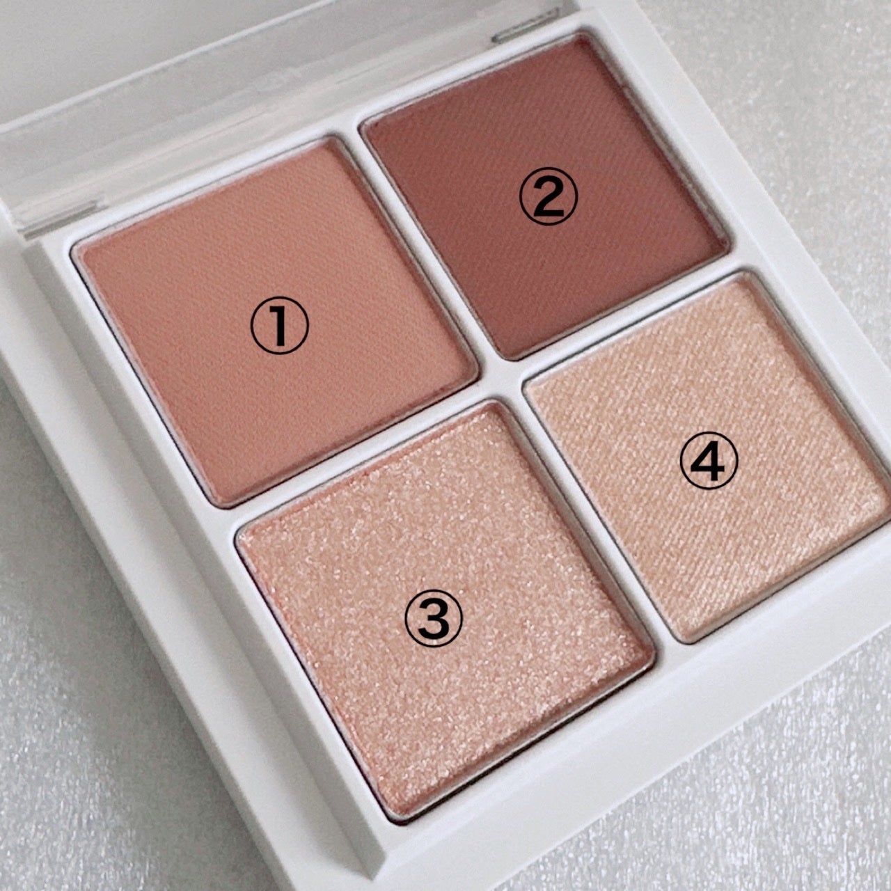 THE アイパレR/b idol/アイシャドウパレットを使ったクチコミ(2枚目)