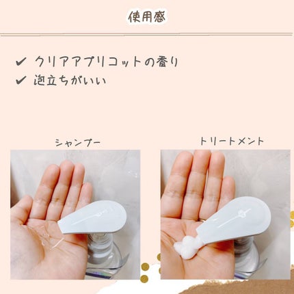 バランスエフェクトシャンプー/トリートメント/スリーク by サラサロン/市販シャンプーを使ったクチコミ(3枚目)